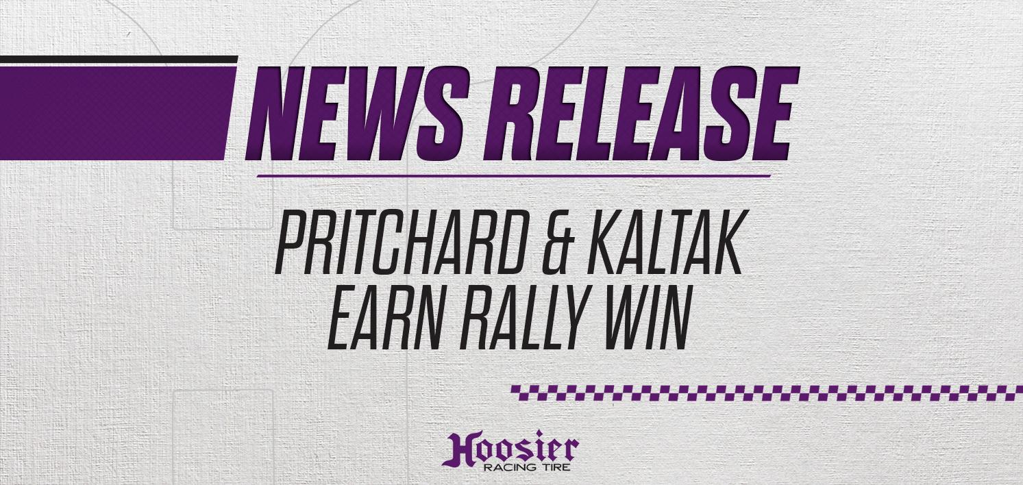 Hoosier Tire and Pritchard/Kaltak Earn First National Rally Win